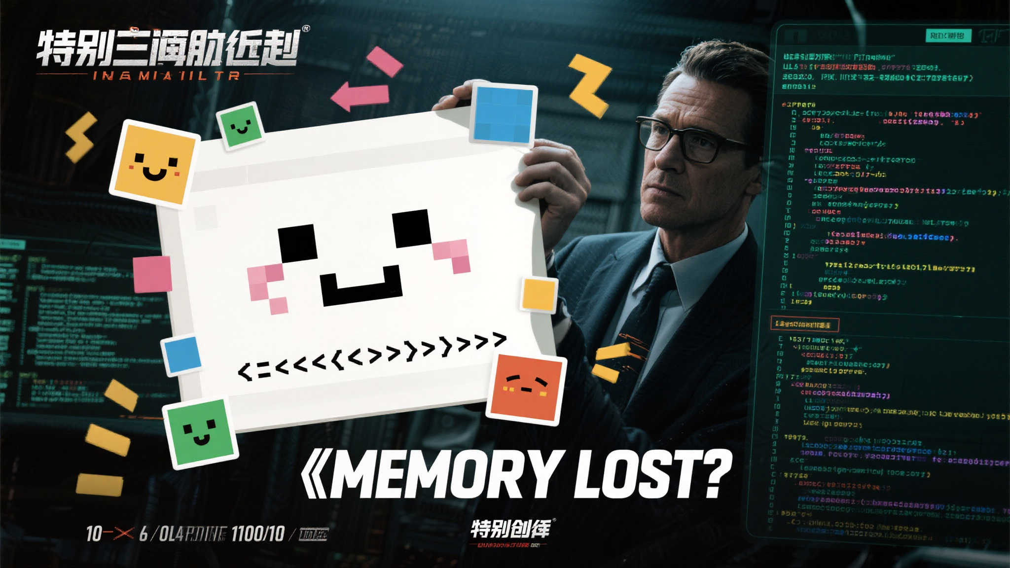 AI梗玩到飞起!PS中国创意宣传《Memory Lost AI梗玩到飞起!PS中国创意宣传《Memory Lost