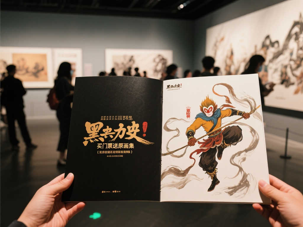 购票即获赠!《黑神话 悟空》艺术展原画集无限量放送 购票即获赠!《黑神话 悟空》艺术展原画集无限量放送